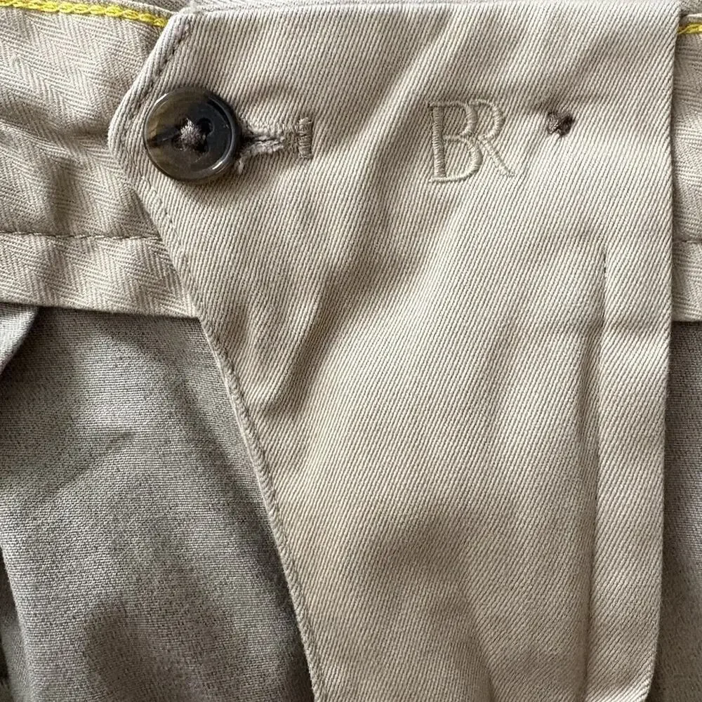 New Banana Republic Men’s Rapid Movement Chino Smithfield Pleated Size 36x30